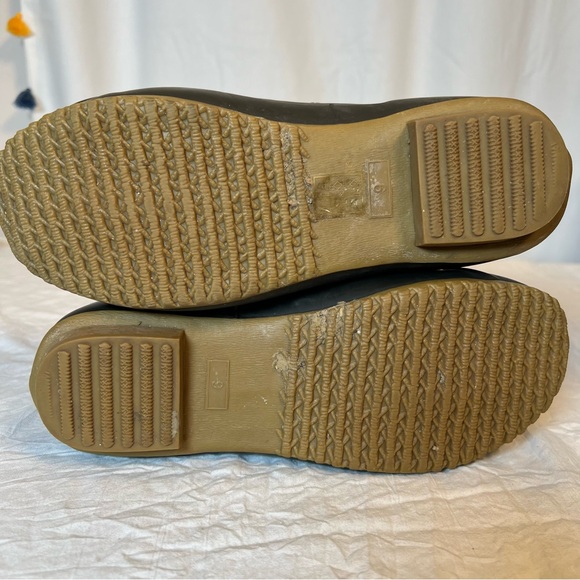 Tory Burch Argyll Jackson Suede Duck Boots Women’s Sz9 Winter Fur Brown - Picture 5 of 7